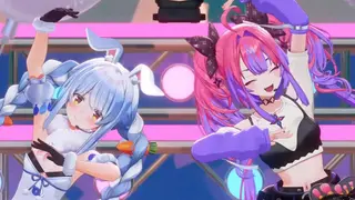 【3D LIVE】おねがいダーリン/ぺこヴィヴィ【兎田ぺこら×綺々羅々ヴィヴィ】