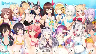 【水着で踊る特別版MV】VTuber事務所「ホロライブ」公式曲第1弾『ShinySmilyStory』試聴動画 【 #ホロライブサマー 】